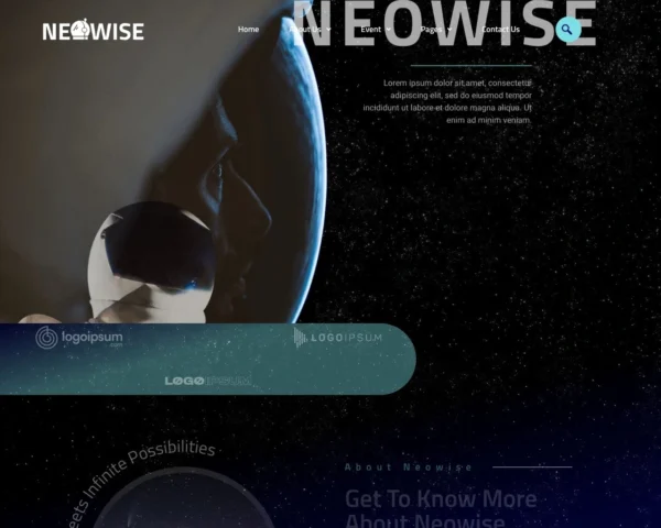 Neowise - Astronomy Website Design Package