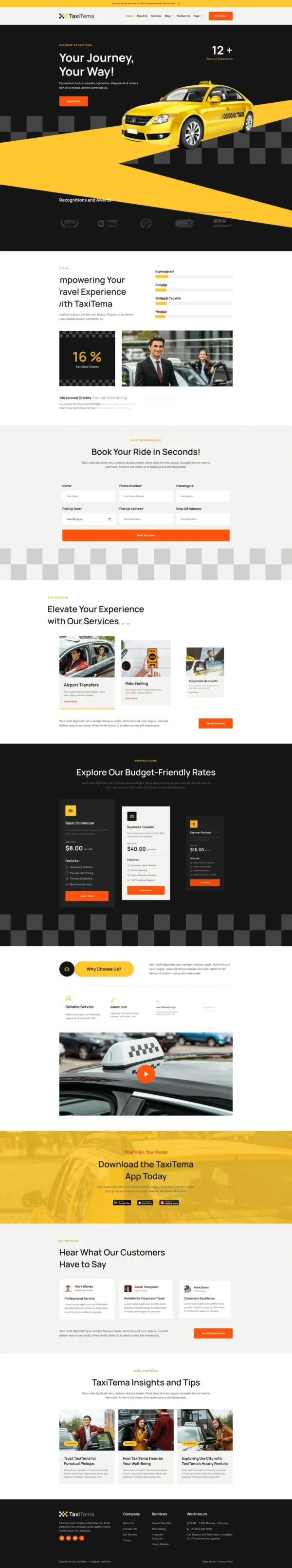Taxitema - Taxi Drivers Business Kit