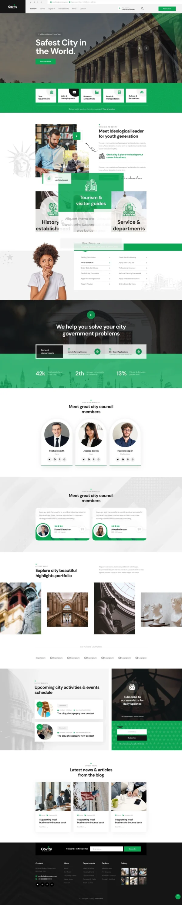 Govity - Municipal & Government Website Design Package