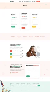 Learen - E-Learning & Online Courses Website Design Package - Image 5
