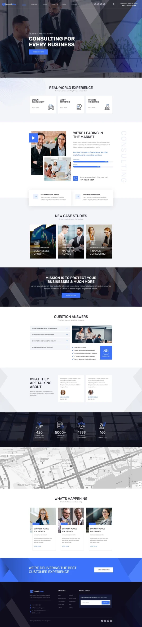 Consultking - Business Website Design Package