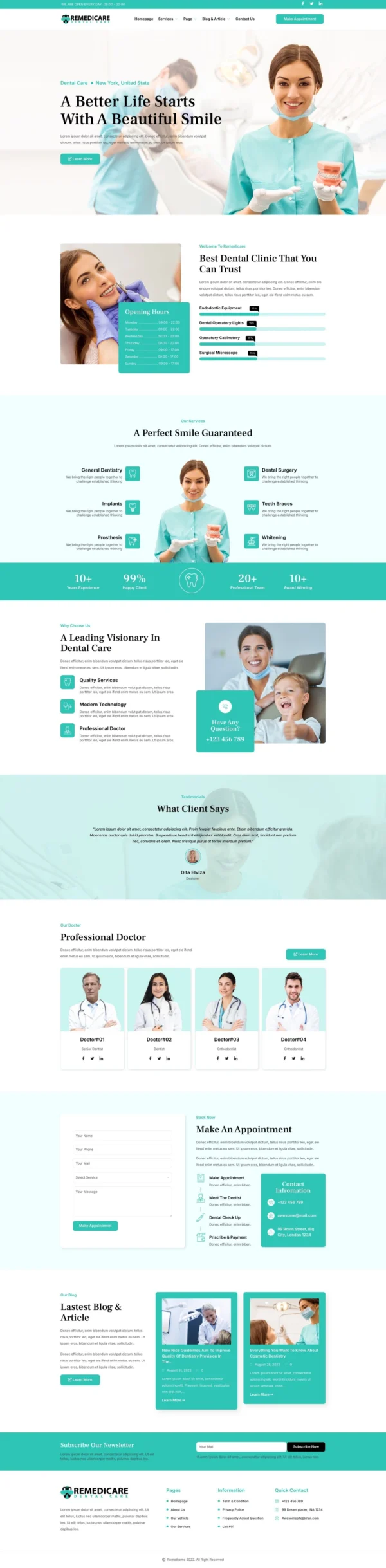 Remedicare - Dentist & Dental Clinic Kit