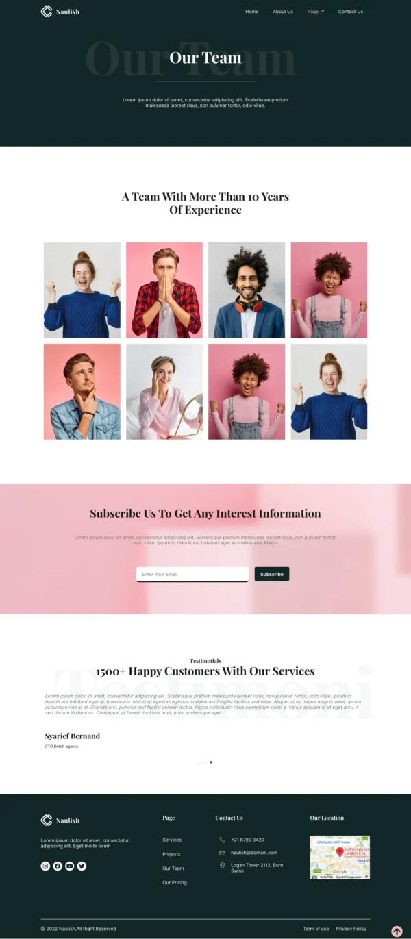 Naulish - Copywriter Website Design Package - Image 6