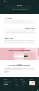 Naulish - Copywriter Website Design Package - Image 4