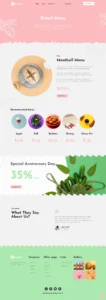 Foodhunt - Food Catering Service Website Design Package