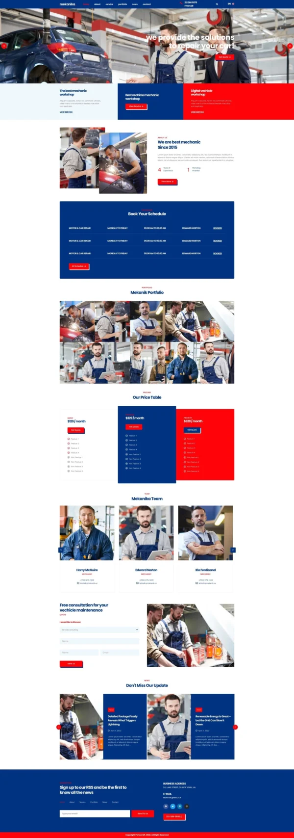 Mekanika - Mechanic and Workshop Company Kit