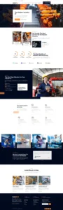Astrobot – Industrial Robot & Machine Industry Website Design Package
