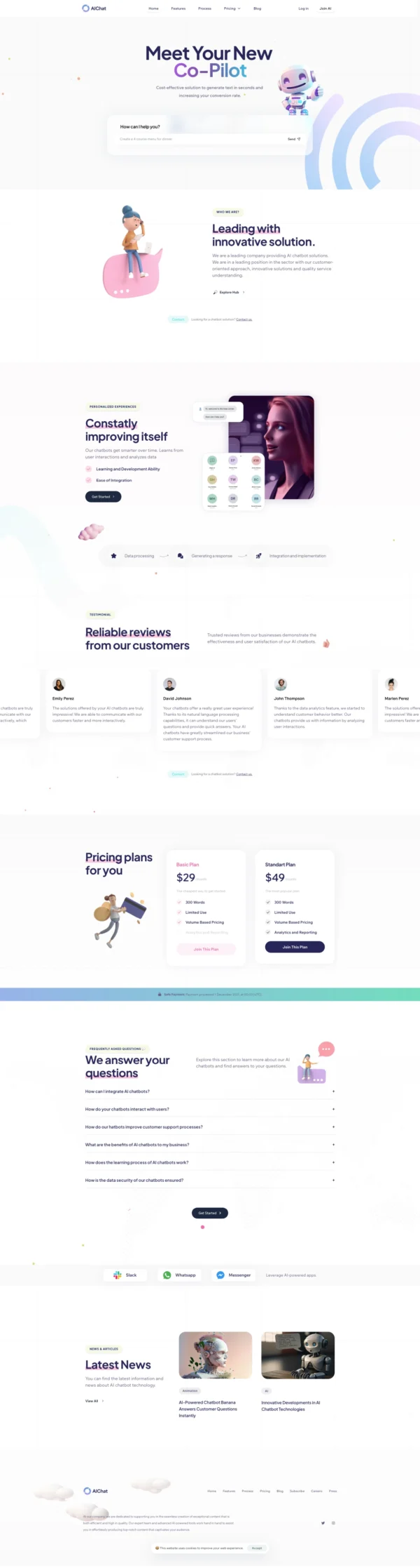 AI Hub - AI Co-Pilot Theme