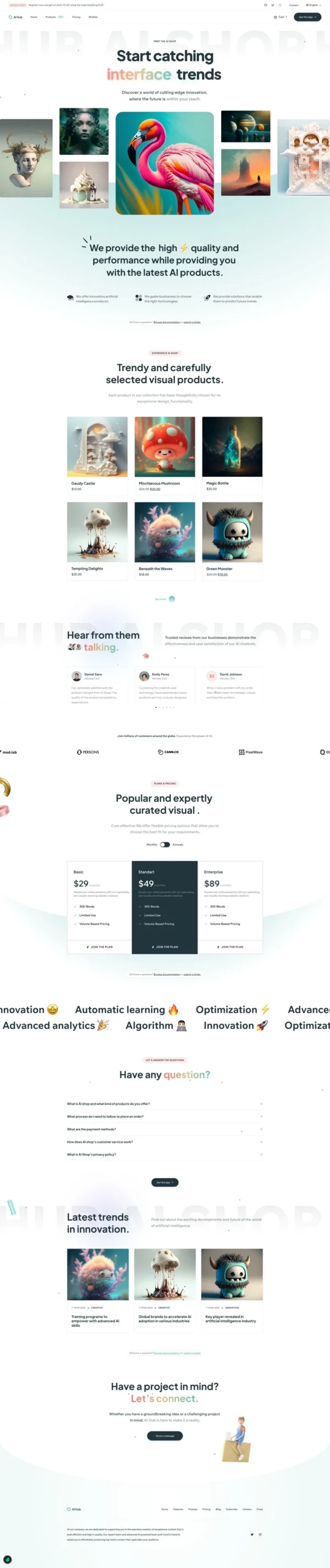 AI Hub - AI Shop Theme