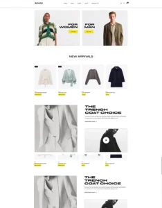 Javax -  Shoe Store website package - Image 3