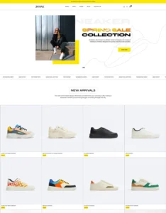 Javax -  Shoe Store website package - Image 2