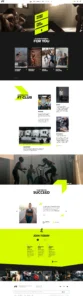 F7 - Fitness Gym Sport Studio Website package - Image 2