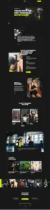 F7 - Fitness Gym Sport Studio Website package