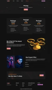 Splendid - Drone Photography Website Design  package - Image 5