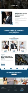 Arloji - Modern Hand Watch Shop eCommerce Website Design Package - Image 2