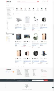 Onsus - Electronics E-commerce Website Design Package - Image 2