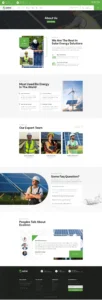 Eolimn - Ecology & Solar Energy Website Design Package - Image 2