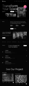 Architera - Architecture & Interior Design website design package