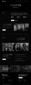 Architera - Architecture & Interior Design website design package - Image 2