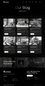 Architera - Architecture & Interior Design website design package - Image 10