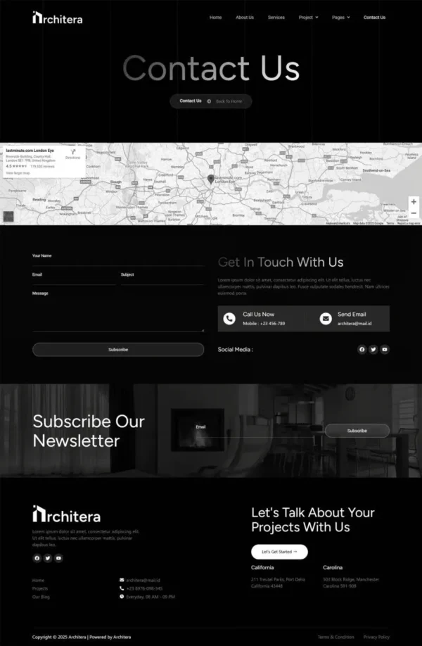 Architera - Architecture & Interior Design website design package - Image 9