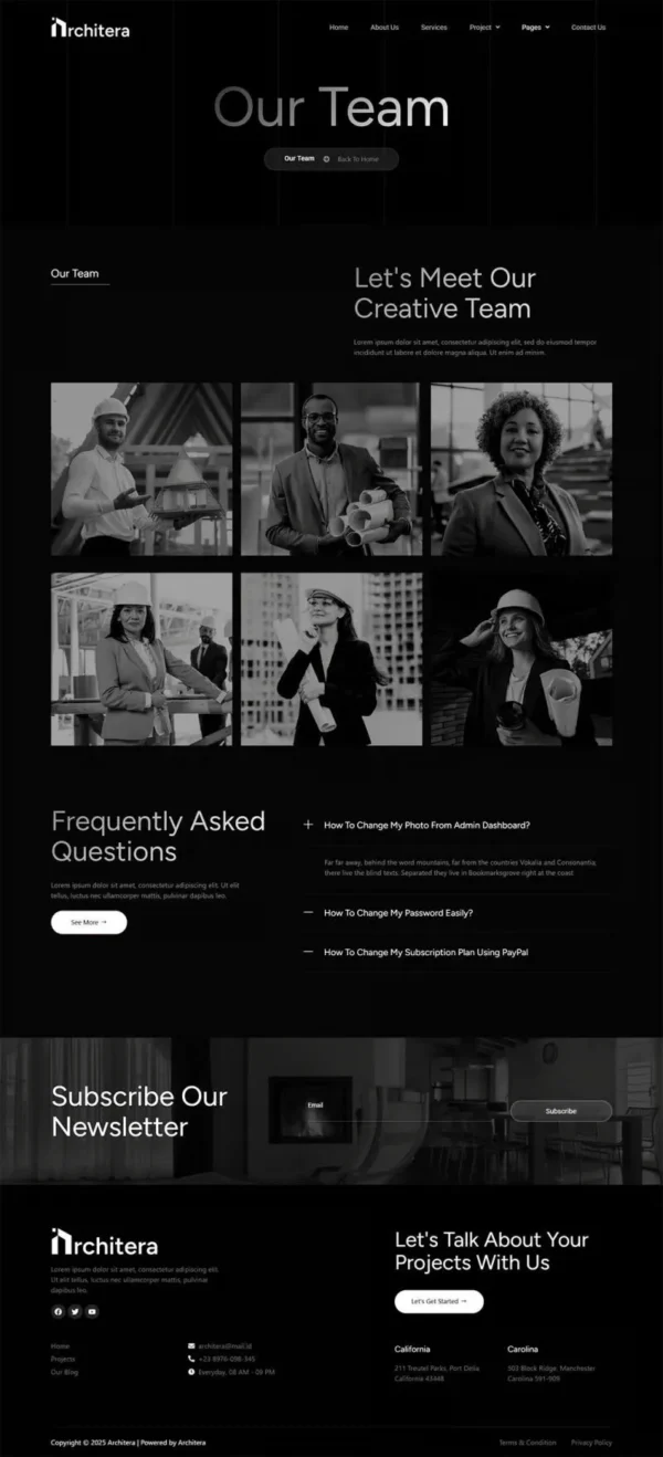 Architera - Architecture & Interior Design website design package - Image 7
