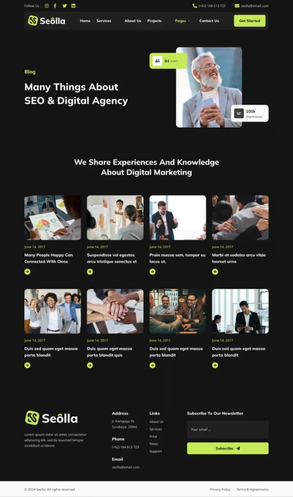 Seolla - SEO & Digital Marketing Agency Website Design Package - Image 10