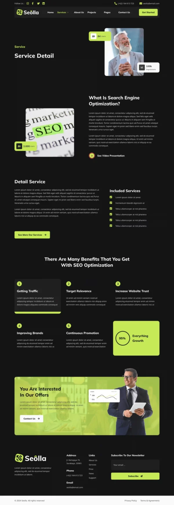 Seolla - SEO & Digital Marketing Agency Website Design Package - Image 8