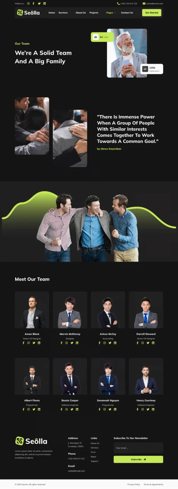 Seolla - SEO & Digital Marketing Agency Website Design Package - Image 6
