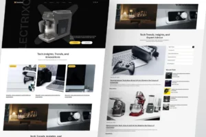 Electrixo - E-Commerce Electronics Store Website Design package Base - Image 3
