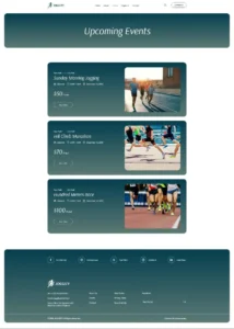 Joggity - Marathon Race & Running Website Design package Base - Image 3