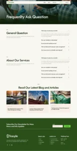 Tracyle - Waste Management & Recycling Service Website Design Package Base - Image 4