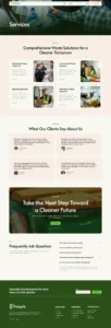 Tracyle - Waste Management & Recycling Service Website Design Package Base - Image 7
