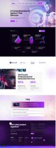 Aimo - AI Agency & Technology Website Design Package Base - Image 4