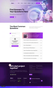 Aimo - AI Agency & Technology Website Design Package Base - Image 5