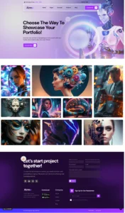 Aimo - AI Agency & Technology Website Design Package Base - Image 6