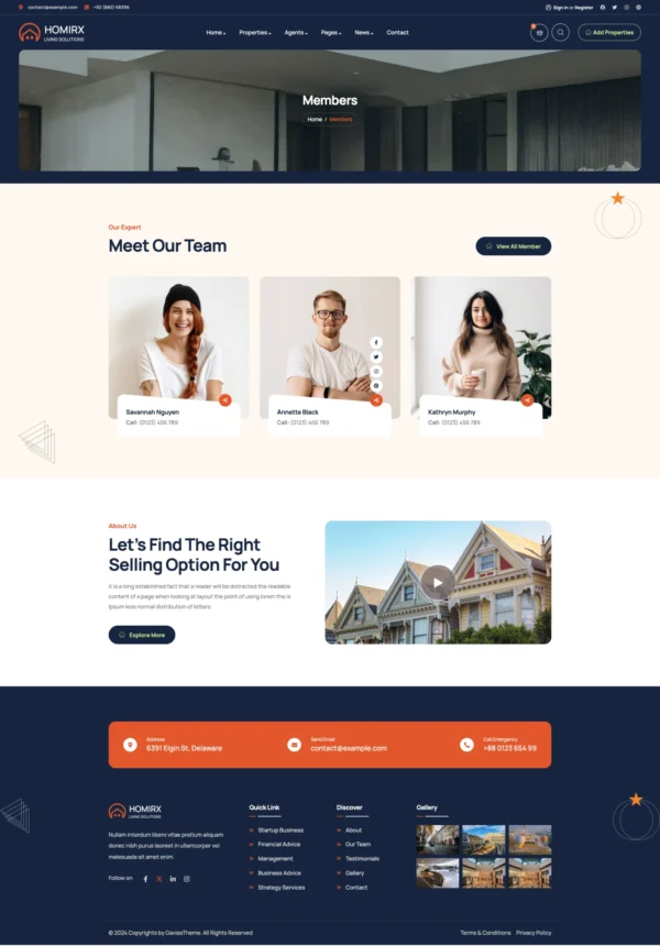Homirx - Real Estate Website Design Pacakge Base - Image 4