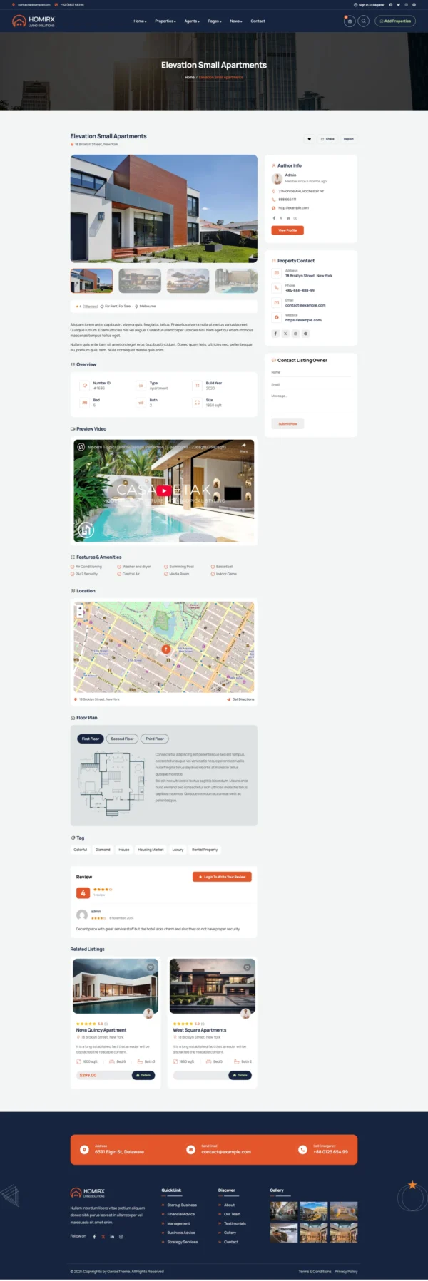 Homirx - Real Estate Website Design Pacakge Base - Image 3