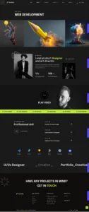 Zoxfolio - Personal Portfolio Website Design Package Base - Image 2