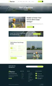 Bavion - Solar & Renewable Energy Website Design Package - Image 3