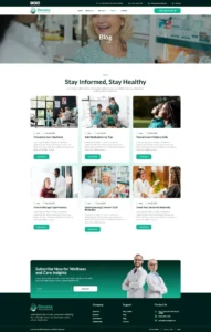 Dovena - Pharmacy & Medical Website Design Package - Image 2