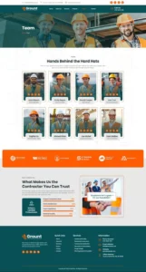 Grount - Construction Website Design Package - Image 6