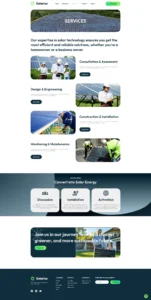 Solarise - Solar Panel Installation Website Design Package - Image 8