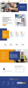 Salford - Electrical & Electrician Service Company Website Design Package - Image 9