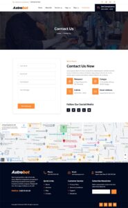 Astrobot – Industrial Robot & Machine Industry Website Design Package - Image 2