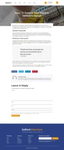 Salford - Electrical & Electrician Service Company Website Design Package - Image 6